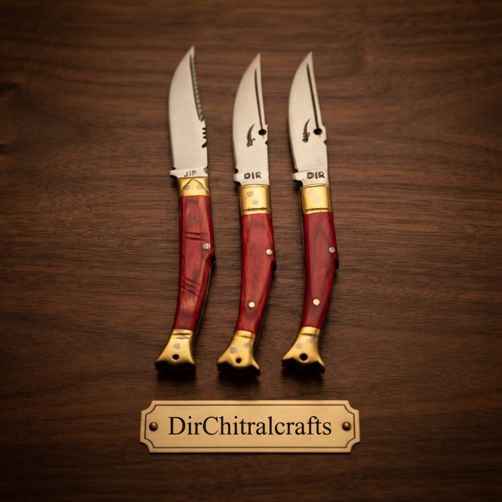 Pocket Knife Fish Design